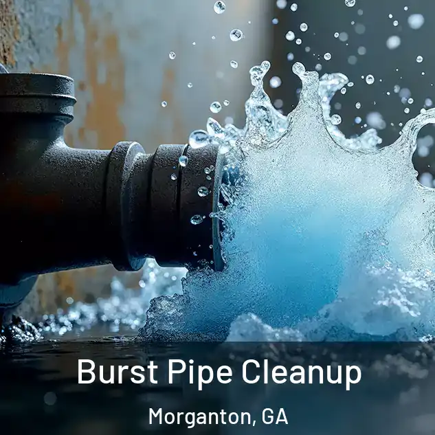  Burst Pipe Cleanup Morganton, GA
