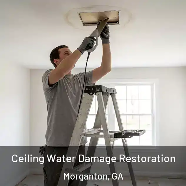  Ceiling Water Damage Restoration Morganton, GA