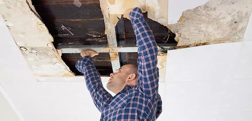 Attic Wood Rot Repair in Morganton