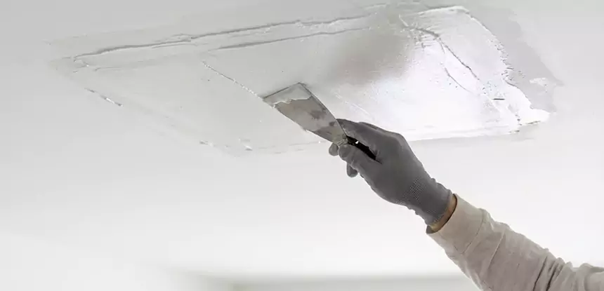 Ceiling Sagging Water Damage Repair Morganton
