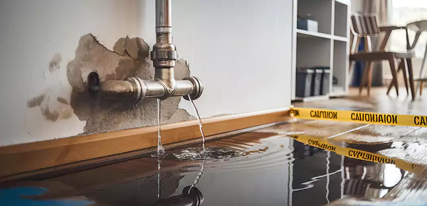 Burst Pipe Cleanup in Morganton