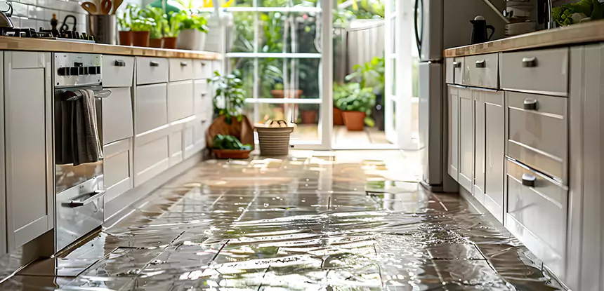 Kitchen Water Mitigation Services in Morganton