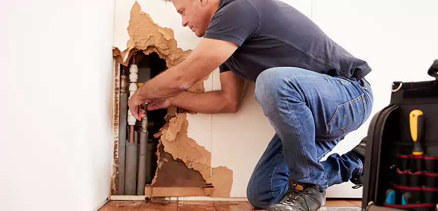 Broken Pipe Water Damage Repair in Morganton
