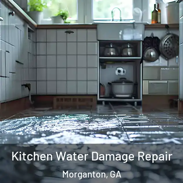  Kitchen Water Damage Repair Morganton, GA