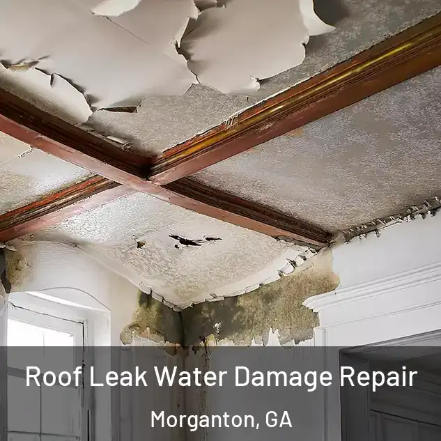  Roof Leak Water Damage Repair Morganton, GA